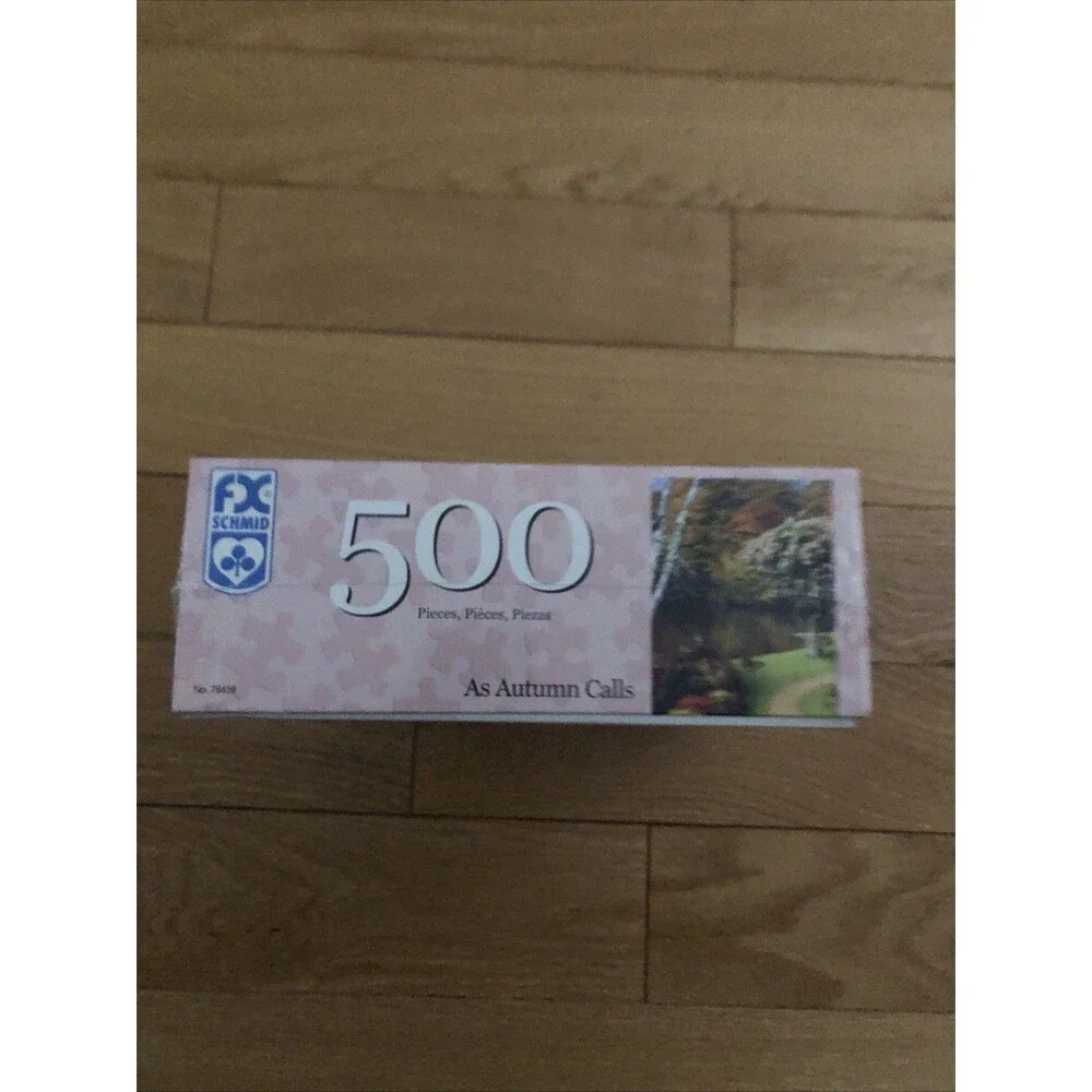 Vintage NEW Sealed Alan Giana Artist 500 Piece Puzzle - As Autumn‎ Calls 2004